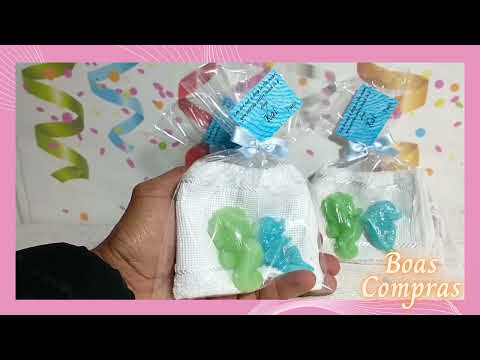 Lembrancinhas Perfumary Aniversário Sabonete Fundo do Mar