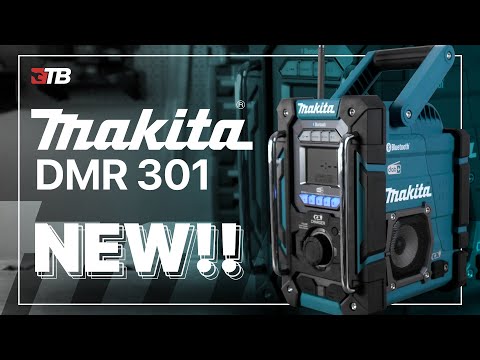Makita Radijas CXT® / LXT® DMR301 12Vmax – 18V • DAB/DAB+ video