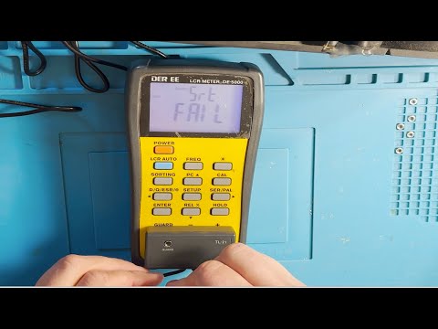 LCR Meter DE-5000 DE5000 Not Calibrating