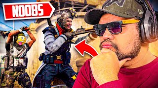 Un LOBBY SOLO avec les PIRES NOOBS 🤪 sur WARZONE !