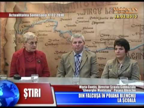 06.Din Falcușa în Poiana Blenchii la școală