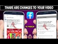 Facebook There Are Changes To Your Video Problem Solution There Are Changes To Your Video Fb
