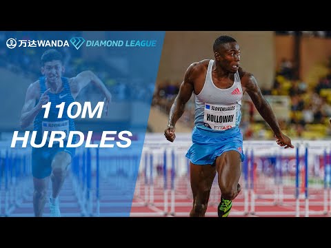 Grant Holloway storms to season's best in Monaco 110m hurdles - Wanda Diamond League 2022