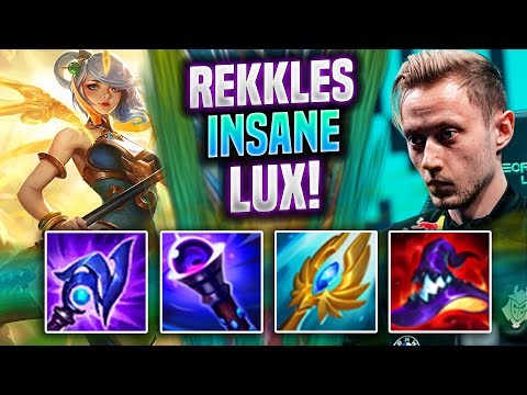 REKKLES IS INSANE WITH LUX! - KC Rekkles Plays Lux ADC vs Vayne! | Preseason 2022