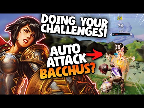 Doing all your weird challenges! - Smite 2 Ranked Duel