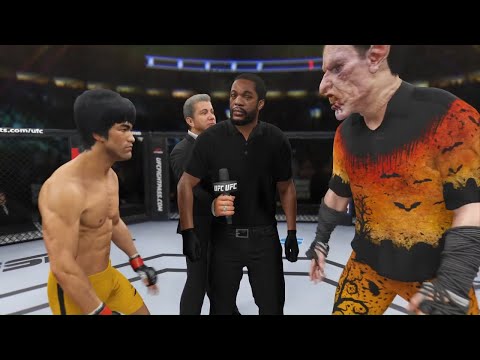 Bruce Lee vs. Lord Dracula - EA Sports UFC 4 - Dragon Fights 🔥🐉