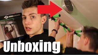 Die Schildkröt Klimmzugstange! Unboxing, Aufbau und Test! - Felixx