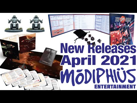 Modiphius New Releases - April 2021
