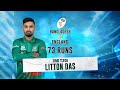 Litton Das's 73 Runs Against England || 3rd T20i || England tour of Bangladesh 2023