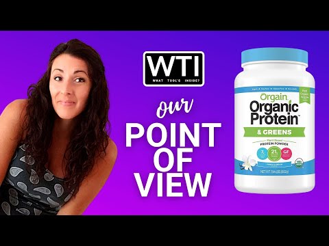 Orgain Organic Vegan Protein Powder - WTI product video review