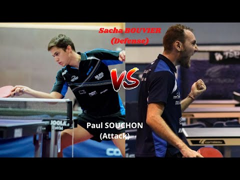 Sacha BOUVIER vs Paul SOUCHON | NATIONAL 1