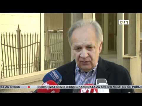 TV1 uživo iz Beograda - Štab DS-a - Dnevnik TV1 20.05.2012.