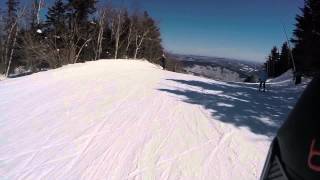 preview picture of video 'Killington's two mountain, 4.5 mile, 10+ minute ski trails'