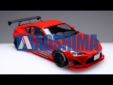 Aoshima Bunka Kyozai Ltd. 1/24 ZN6 TOYOTA 86 '12 GREDDY&ROCKET BUNNY ENKEI Ver. (TOYOTA)