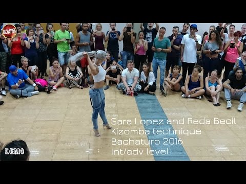 Bachaturo 2016 - Warsaw - Sara Lopez & Reda Becil - Kizomba Technique -    Kizomba DEMO
