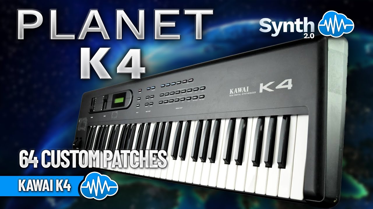 TPL079 - Planet K4 - Kawai K4 ( 64 presets ) - Video Preview 1
