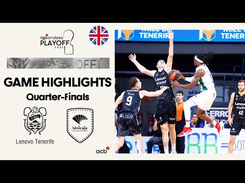 Lenovo Tenerife - Unicaja (59-72) GAME HIGHLIGHTS | Playoff Liga Endesa 2023