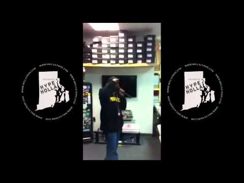 Hype Holla Performs For Industry A&R's