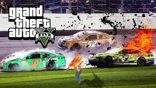 NASCAR WEDGIE! - GTA 5 Gameplay