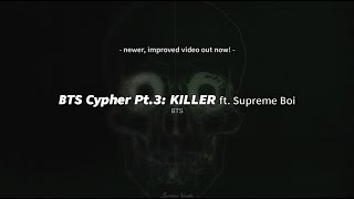 Download lagu (old) BTS Cypher Pt.3: KILLER ft. Supreme Boi | BTS | English Lyrics mp3 Download lagu (old) BTS Cypher Pt.3: KILLER ft. Supreme Boi | BTS | English Lyrics mp3