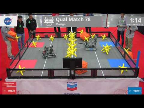 2017 VEXU Design Q78 - UTEZ1 vs VEDR1 - 33 to 15