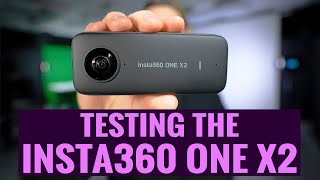 360 footage from Insta360 One X2