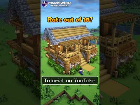MarchiWORX (Minecraft Builds) - Minecraft Ultimate Squad House 🏡 Build Tutorial
