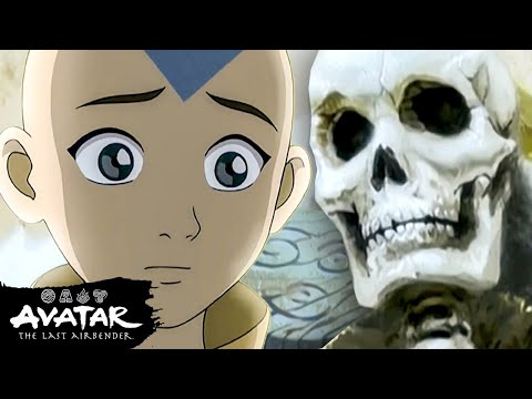 Aang Finds Monk Gyatso 💀 Full Scene | Avatar: The Last Airbender
