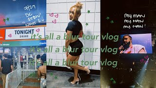 VLOG ★ ITS ALL A BLUR TOUR | DRAKE WASHINGTON DC NIGHT TWO.