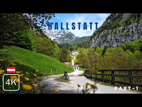 O que fazer em Hallstatt | Um dia em Hallstatt | Parte 1 | Áustria | 4K | UltraHD