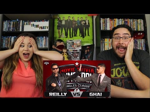 Mark Reilly VS Andrew Ghai REACTION - Movie Trivia Schmoedown