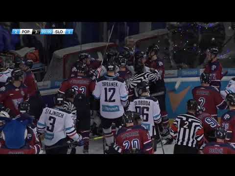 32. kolo mela po zápase HK Poprad vs. HC Slovan Bratislava