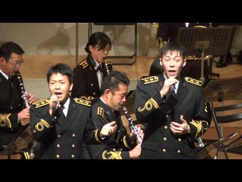 字幕入り！　ゆず　栄光の架橋@海上自衛隊　横須賀音楽隊