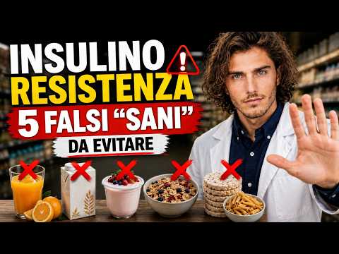 Insulino Resistenza: 5 Alimenti “Sani” da Evitare