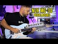 Emotional Power Ballad Guitar Solo NUX MG 30 Pedalboard Tone Testing