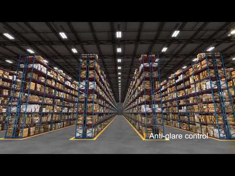 Luminaire LED en applique ou suspendu pour salles de sport - 100W à 480W - IP66 IK10 - GYM_3