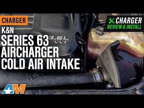 2011-2021 Charger 3.6L V6 K&N Series 63 AirCharger Cold Air Intake Review & Install