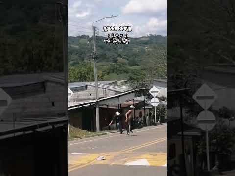 Encuentro de barras 😬 en la salida de fresno en Mariquita Tolima.