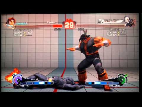20120817 XBOX360 SSF4AE2012 EndlessMatch aburiburimaguro VS SmallvilleOrc - 1
