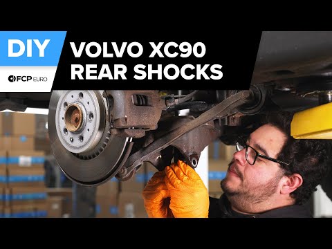 Volvo XC90 Rear Shock Replacement DIY (2003-2014 Volvo P2 XC90 T5, 4.4L V8, 3.2 SI6)