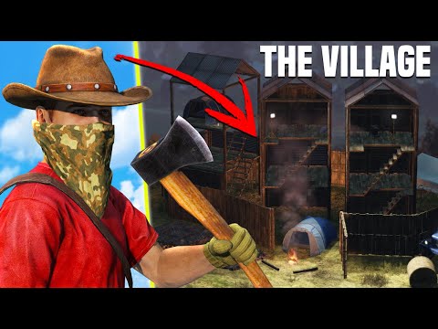Building the BIGGEST VILLAGE in DayZ!