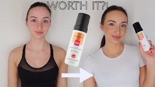 Sephora Collection Self Tanning Body Mousse Review + Demo | Self Tanner Reviews
