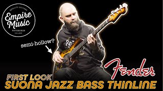 Video thumbnail for FIRST LOOK - Fender Suona Jazz Bass Thinline // EMPIRE MUSIC by Empire Music