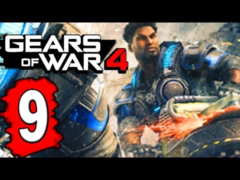 Gears of WAR 4: Gameplay Walkthrough Part 9 ACT 3 CHAPTER: ELEVATOR TO HELL