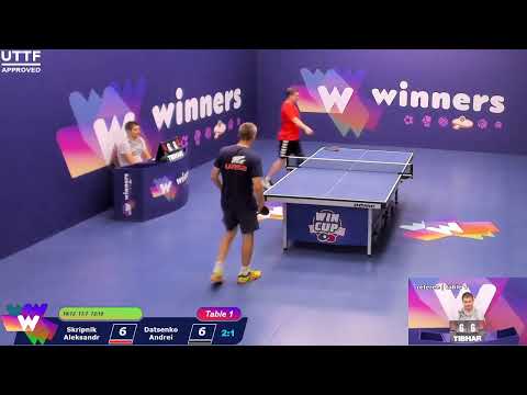 WINners CUP table 1 10.09 Skripnik Aleksandr - Datsenko Andrei 15:00