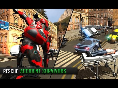 Flying Robot Grand City Rescue #1