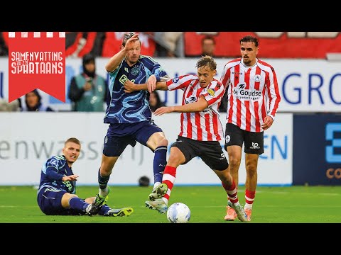Sparta lets victory against Ajax slip away | Sparta Rotterdam - Ajax Summary