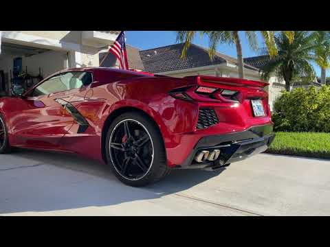 2022 C8 Corvette Stingray Startup