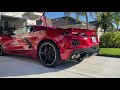 2022 C8 Corvette Stingray Startup