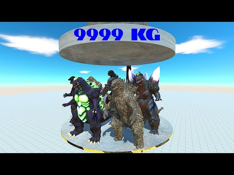 Crush Everything With Hydraulic Press - Animal Revolt Battle Simulator